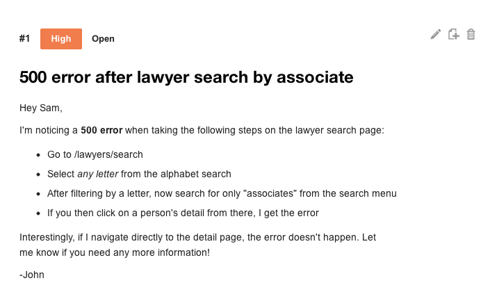 Using Markdown's simple bold, italics, and bullet point conventions