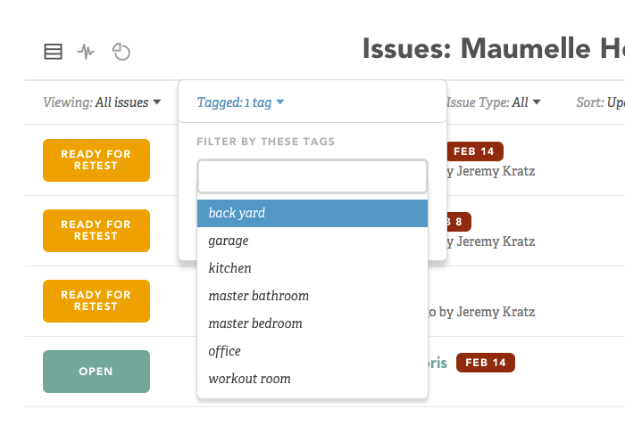 Using the Tags field