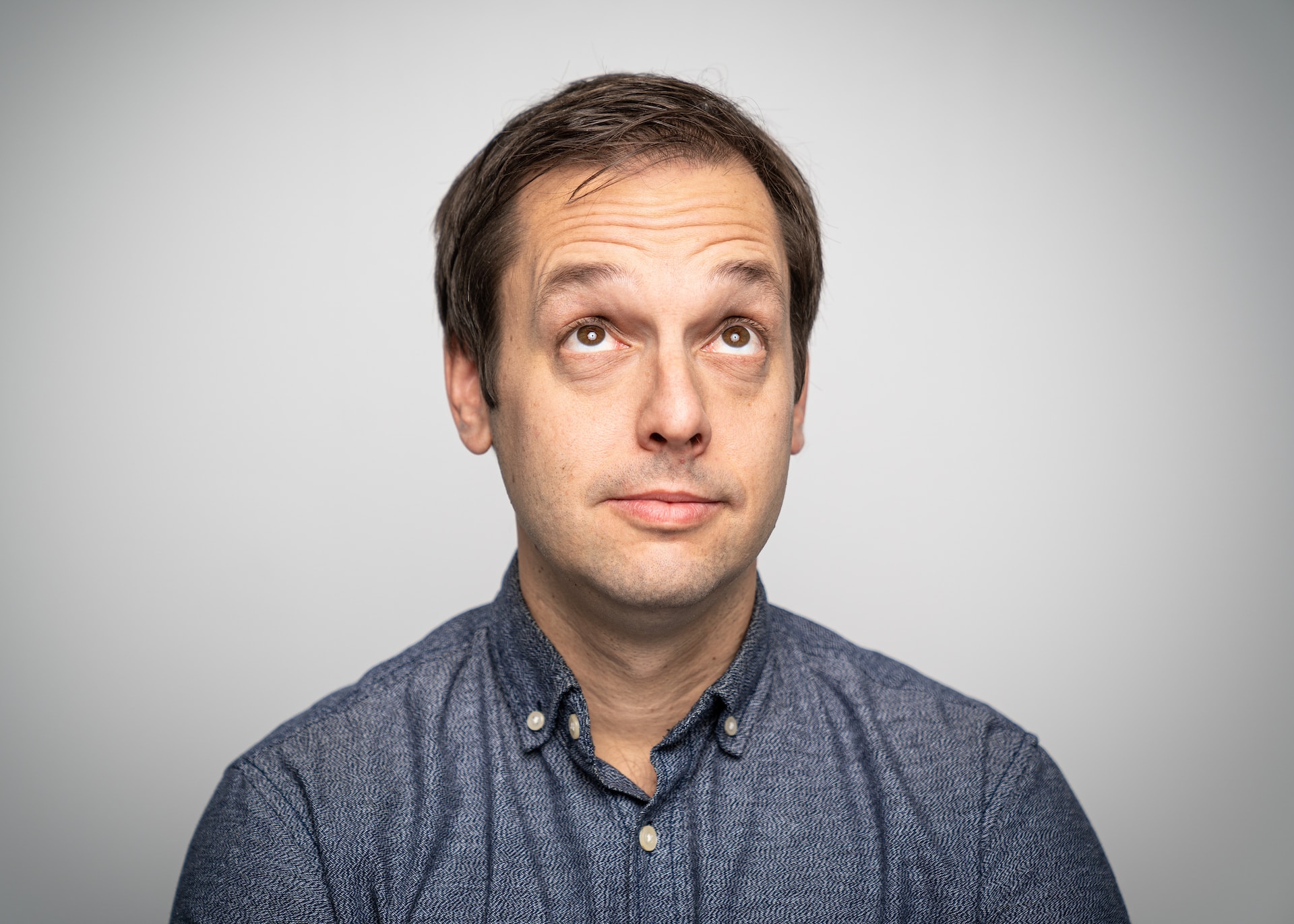 A man in deep thought