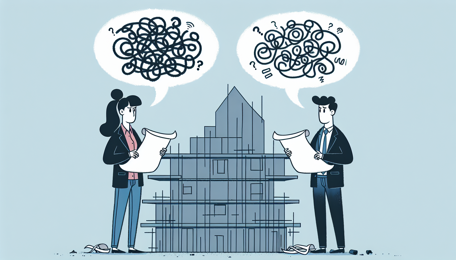 Illustration of unclear communication leading to scope creep